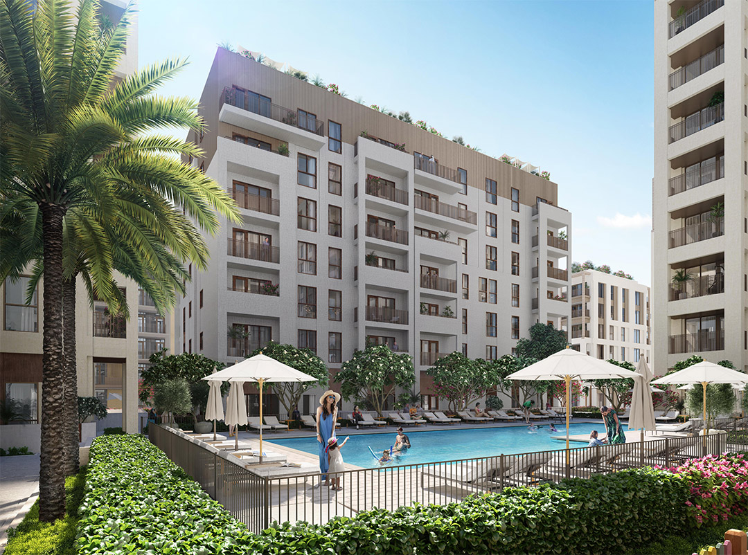 Live next to the Beach 2BR Apartment in Bayshore Dubai Creek